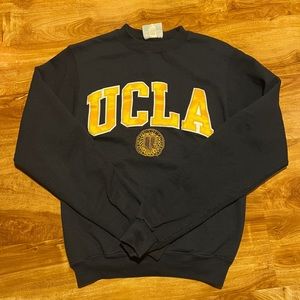 Navy UCLA crewneck